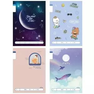 아이비스 1000 초등1-2무제(남) 1박스 200개입 12193 아이비스 초등학생노트