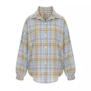 [롯데백화점]샐리 클래식 체크 패턴 셔츠_I6A-CSH001