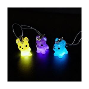 [링엔조이] 강아지 야광 미니키링