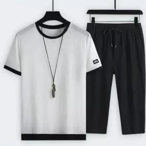 여름운동복 반팔 반바지 7부 댄디 트레이닝 세트 반팔반 여름트레이닝복세트