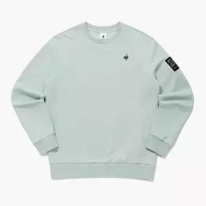 매장정품 LECOQ 르꼬끄 (60% OFF) Lecoq 면 기모 스판 맨투맨 남녀공용 (QP423EFSN1_GMT) 937112