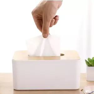 잔솔 사각 각티슈 케이스 화장지 커버 휴지곽 미니 물티슈케이스