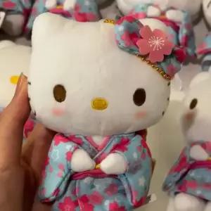 산리오 기모노 헬로키티 인형 키체인 만화 고양이 가방 차량용 키