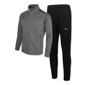 푸마 그레이집업+ 검정츄리닝 기모트레이닝수트 짐웨어 남자운동복세트 아빠선물 휴가코디 이지캐주얼