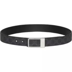 25FW 구찌 직사각형 버클 리버시블 블랙 벨트 820724 92TIC 1000