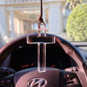 종교 펜던트 차량 걸이 차량용십자가 기도