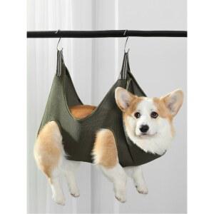 케이코리 강아지 거치대 발톱깍기 샤워장갑 고양이 세트 해먹