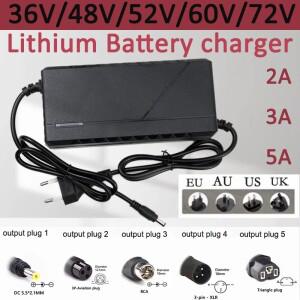 42V 54.6V 67.2V 84V 충전기 2A 3A 5A 10S 13S 16S 20S 리튬 배터리 팩 미국/EU/AU/UK 플매트 카펫 러그 36