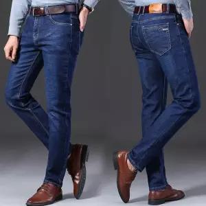 남자 슬림 봄 청바지 일자핏 스트레이트팬츠 스키니 M스포5