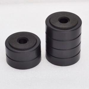 앰프 피트 충격 흡수 스피커 스탠드 서브 우퍼 서스펜션 패드 수분 보호 증가 4 개