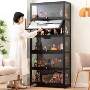 위스키 장식장 술 3단 가구 양주수납장