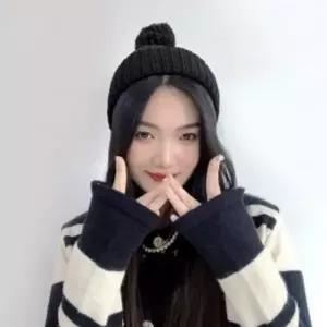 ( )폼폼방울니트비니 블랙 겨울모자 겨울 비니 모자 니트 패션