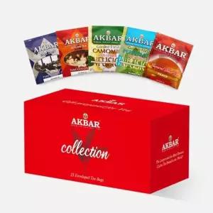 아크바 홍차샘플러 티백샘플러 허브샘플러 컬렉션 25티백 5종