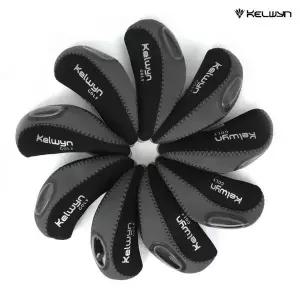 [하프클럽/]KW-IC312 블랙 헤드커버 트위스트 골프채 아이언 켈윈