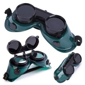 눈부심 방지 보호 안경 용접 고글 뒤집기 안전 휴대용 액세서리