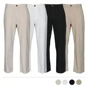 [하프클럽/]와이드 밴딩 슬림 밴딩팬츠 남자 캐쥬얼 밴딩바지 5부