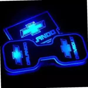 올란도 자동차 컵홀더 led 받침 플레이트 인테리어