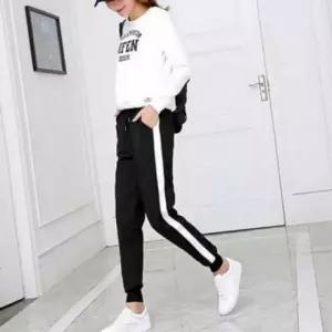 체육 동절기겨울바지 짐웨어 겨울옷 바지 베이직 추리닝복 추리닝 하의 걸 겨울철 옷 걸스 옷 여성 바지