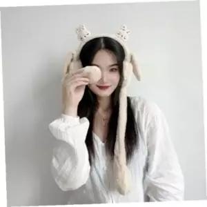 ( )겨울귀마개 쫑긋토끼움직이는귀마개패션귀마개겨울귀도리 방한 귀덮개 귀도리 겨울 털 귀마개