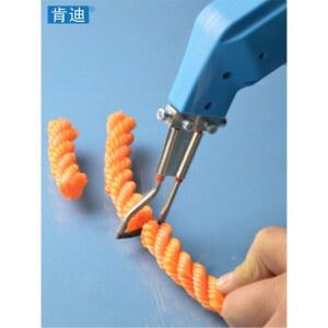 describe 1 타포린 웨빙 엣지 원단 커튼 나이프 전기 포장 날카로운 밀봉