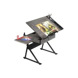 도면판 제도책상 조경 잉 설계 유리 책상 건축기사 나무 기능사 제도판 조절