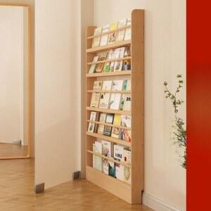 얇은 책장 보관함 진열장 4단 틈새선반 사슴모양 아크릴케이스