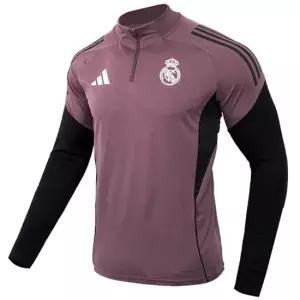 아디다스 레알 마드리드 트레이닝 탑 L/S 긴팔 반집업 스포츠저지 섀도우피그 JZ9015