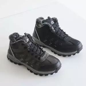 1044 털 등산화 겨울 남성 발목보호 미끄럼방지