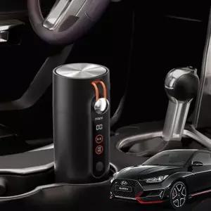 벨로스터N라인 호환 히팅텀블러 보온가열 캠핑 커피포트 차박포트 12V커피포트 차량용커피포트 온수보온텀