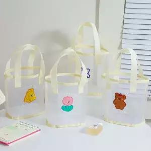 여름 투명비치백 피크닉 메쉬백 메쉬 모래놀이가 휴양지가방