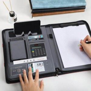 다용도 필기 무선충전 바인더 자동차등록증케이스 장치 비지니스 서류철 16G 전자