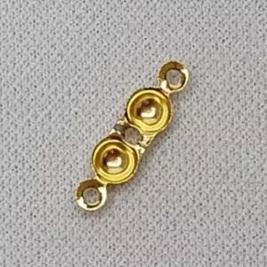 팔찌만들기 누름볼 올챙이캡 비즈 공예마감링 골드 올챙이캡 비즈올챙이캡 누름볼 비즈재료 써지컬올챙이캡