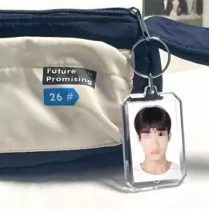 아크릴 포토 증명사진 키링