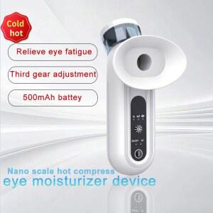 핫 콜드 압축 아이 스팀 미스트 스프레이 어 휴대용 나노 케어 하이 드레이팅 악기 눈 피로