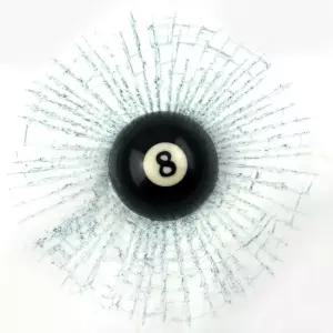 3D 스크래치 자동차 스티커 당구공