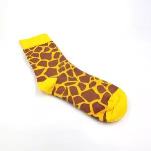 기린 패턴 양말 여자 예쁜 귀여운 캐릭터 동물 삭스 패션