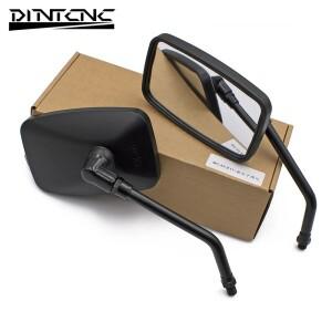 Honda Shadow VT1100 직경 사각 바이크 오토바이 백미러 M10 호환  범용 넓은 시야 악세사리