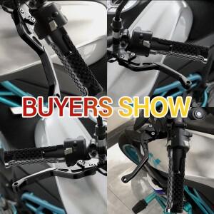 조정 가능한 브레이크 핸들 클러치 레버 혼다 트란살프 XLV 600 VKVL XL600V 1989 바이크 오토바이 악세사