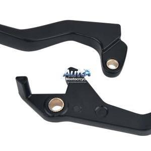 수정 바이크 오토바이 브레이크 핸들 알루미늄 합금 클러치 레버 스즈키 125cc GN125 맞춤