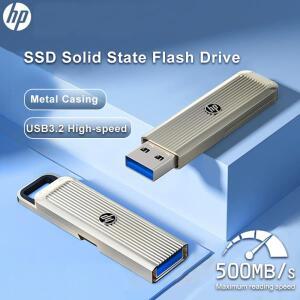 HP 외장형 SSD USB 3.2 플래시 드라이브 디스크 1TB 512GB 펜 초미니 Pendrive 메모리 스틱 포터블 장치 U