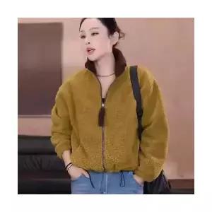 여자 캐주얼 야구 점퍼 오플리스 코트 겨울 하이넥 집업 보온 상의 SPO마켓4