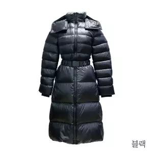 {버버리} 후드 푸퍼 롱 다운 패딩