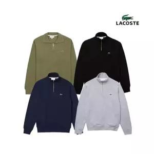 [라코스테]라코스테 남녀공용 반집업 코튼 스웨트셔츠 SH1927 4 466424