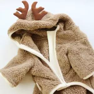 코코아허니 지퍼 루돌프 올인원 루돌프옷 강아지 애견 반려 애완 의류 패션