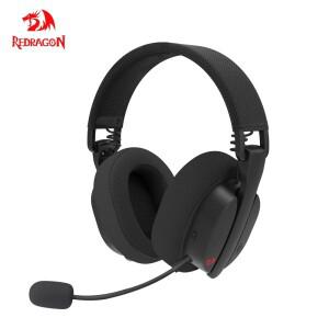 REDRAGON LUCE H888 USB 2.4G 무선 지원 Bluetooth 유선 게임용 헤드폰 컴퓨터 PC 노트북 헤드셋 이어폰 마