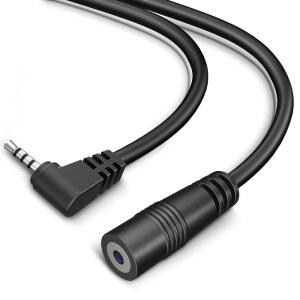 YQMAJIM 2.5mm 대시 캠 후면 카메라 연장 케이블, (3m(10피트) 두께) 백업 코드, 리버스 어댑터 와이어. 미러 뷰 케이블 4핀 및 5핀 대시캠에 적합