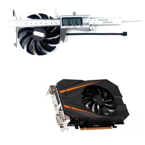 쿨링 팬 T129215SU PLD09210S12H 87mm 4핀 기가바이트 RX 560 550 GTX1050 1050TI 1060 그래픽 카드 팬용