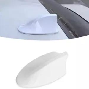 자동차용 ijuicy 1 PC 샤크 핀 안테나 커버 자동차 토퍼 접착 테이프가 있는 차량 모양 대부분의 SUV 밴을