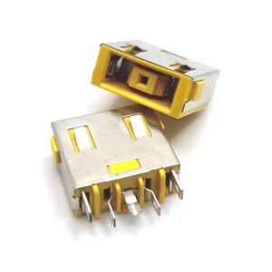 Lenovo G400 G405S G505 Z501 용 1PCS 노란색 노트북 DC 전원 잭 소켓 커넥터