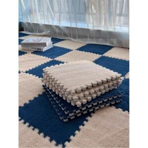 폭신폭신 뽀글이 퍼즐매트 10개 바닥 DIY 꾸미기 거실 쿠션 퍼즐 스토어 컴바인